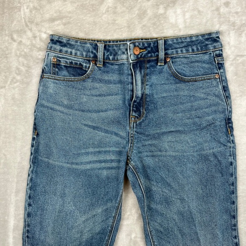 ASOS Design Straight Leg Jeans Medium Wash Denim Men Size 32x30 - Picture 3 of 14